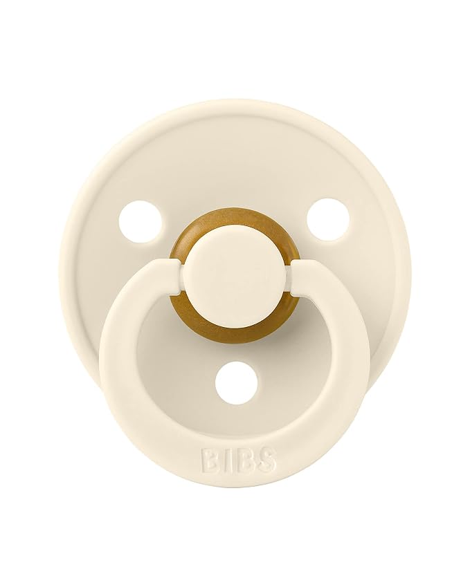 BIBS Pacifiers Colour Collection | Natural Rubber Baby Pacifier | Set of 2 - Image 3