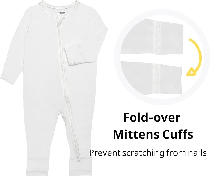 GUISBY Baby Pajamas with Mitten Cuffs - Image 3