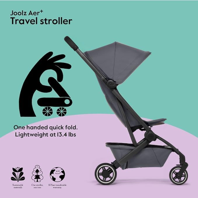 Joolz AER+ Lightweight & Compact Travel Stroller - Image 3