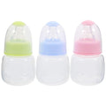 Kisangel Mini Baby Bottles 3pcs Baby Bottle Plastic Travel Food Feeder by Kisangel