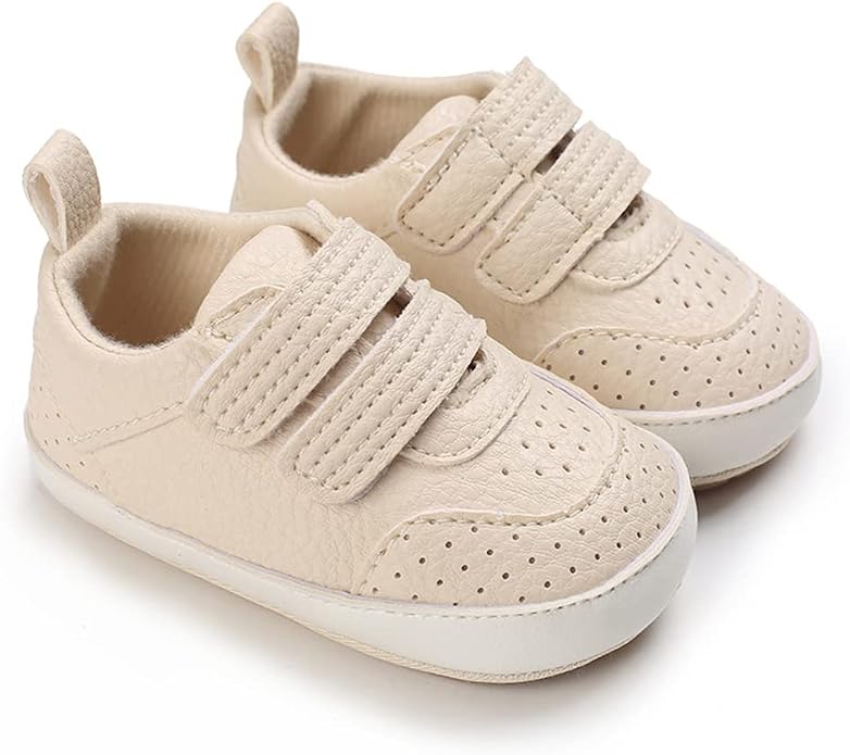 Clowora Baby Boys Girls Shoes Non-Slip Rubber Sole Sneakers Infant First - Image 2