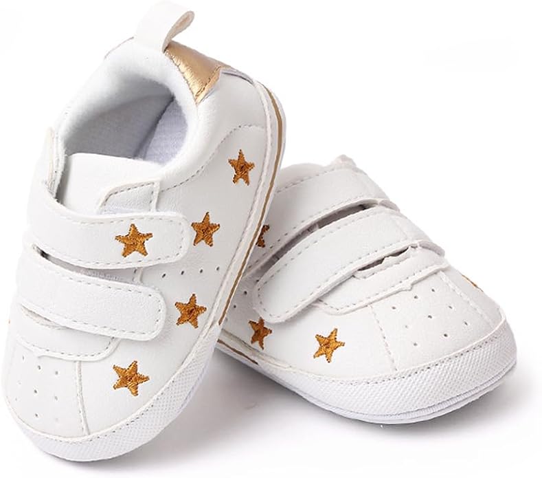 Clowora Baby Boys Girls Shoes Non-Slip Rubber Sole Sneakers Infant First - Image 5