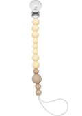 Colour Block Pacifier Clip – Food-Grade Silicone Soother Holder & Teether Strap by LoulouLollipop