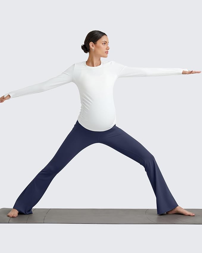 G4Free BareFeel Maternity Flare Leggings - Image 4