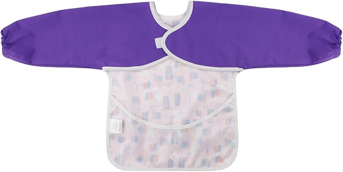 Infant Toddler Baby Waterproof Sleeved Bib, Bib - Image 4