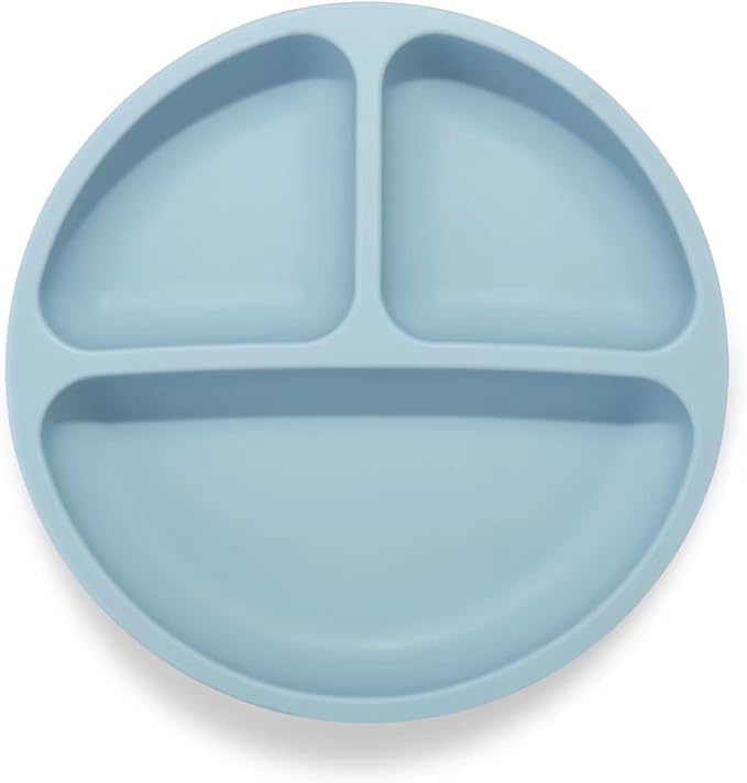 PandaEar Divided Unbreakable Silicone Baby and Toddler Plates - Image 3