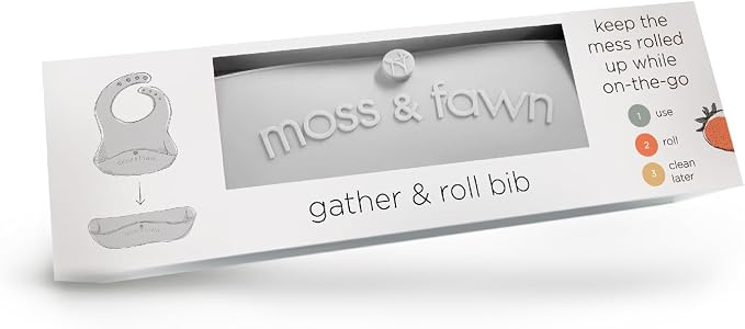 Moss and Fawn Gather & Roll Bib - Image 5