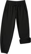 Toddler Fleece Lined Warm Joggers by XiaoLongRen