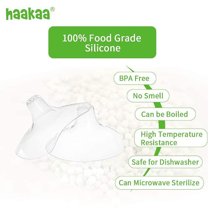 haakaa Nippleshield Silicone Nipple Shields - Image 3