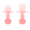 Bumkins Baby Utensils Set, Chewtensils Silicone Spoons by Bumkins
