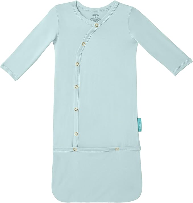 PurComfy Supersoft Baby Sleeper Gowns, Premium Bamboo Viscose Infant Nightgown by PurComfy