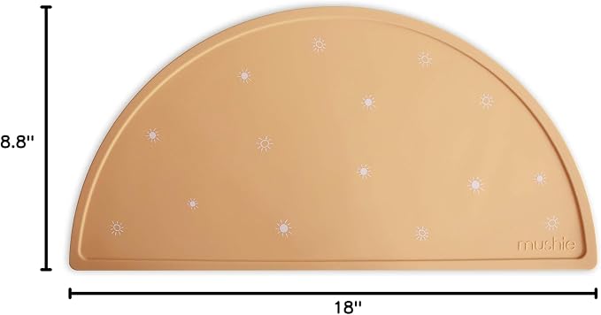mushie Silicone Placemat for Kids | BPA-Free Non-Slip Design - Image 9