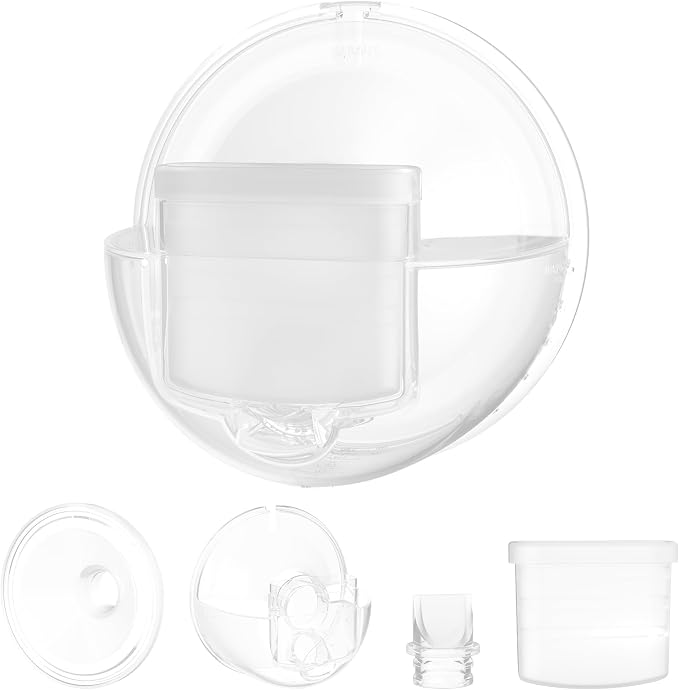 Paruu P10 Full Set Collector Cup, Original Breast Pump Parts, Wearable Breast by Paruu