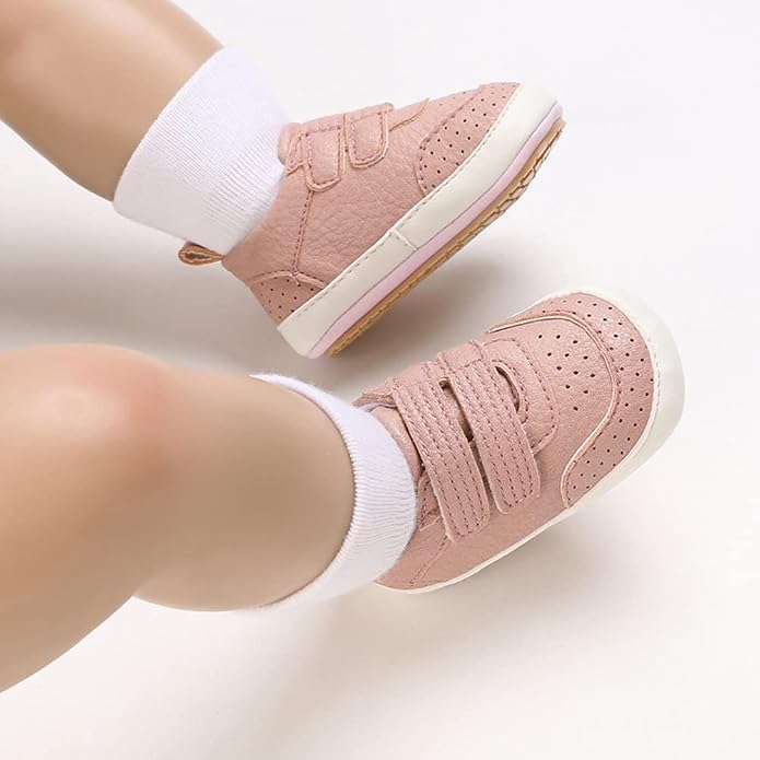 Clowora Baby Boys Girls Shoes Non-Slip Rubber Sole Sneakers Infant First - Image 6