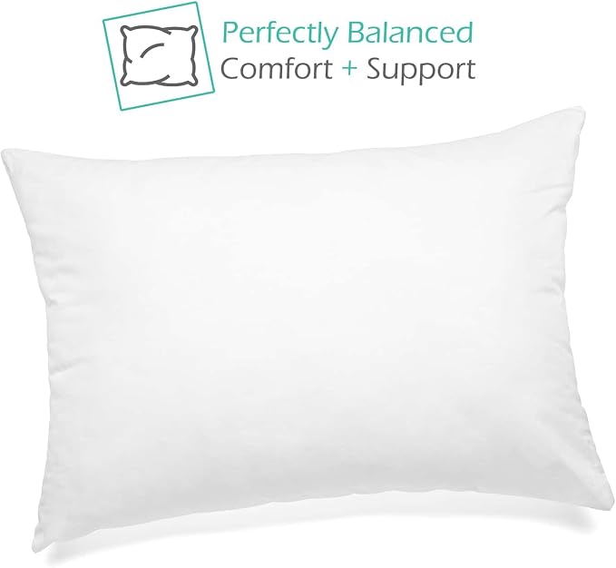 Nestl 2 Pack Toddler Pillow for Sleeping 13 x 18, Small Kids Pillow for Travel - Image 3