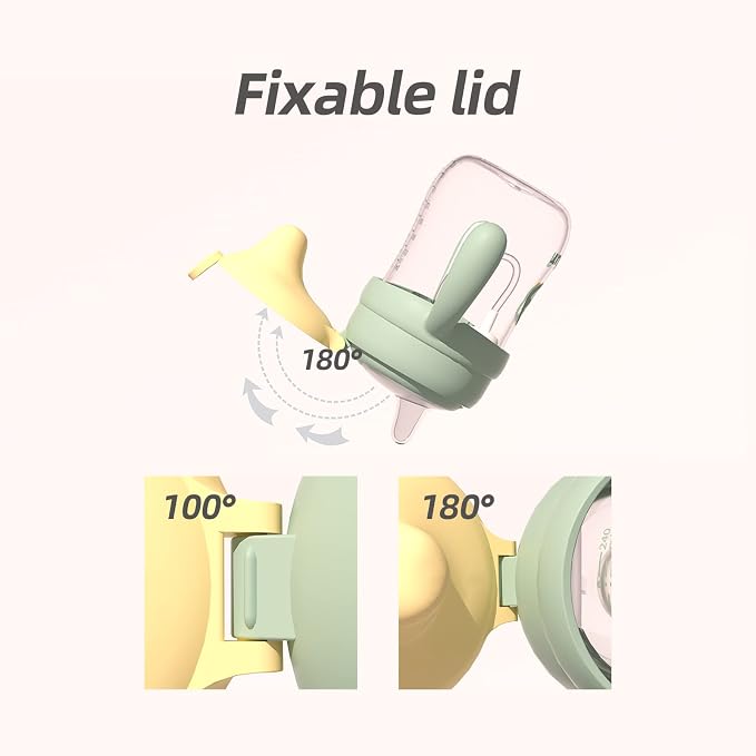 Piifur Tritan Sippy Cup with Storage Lid - Image 5