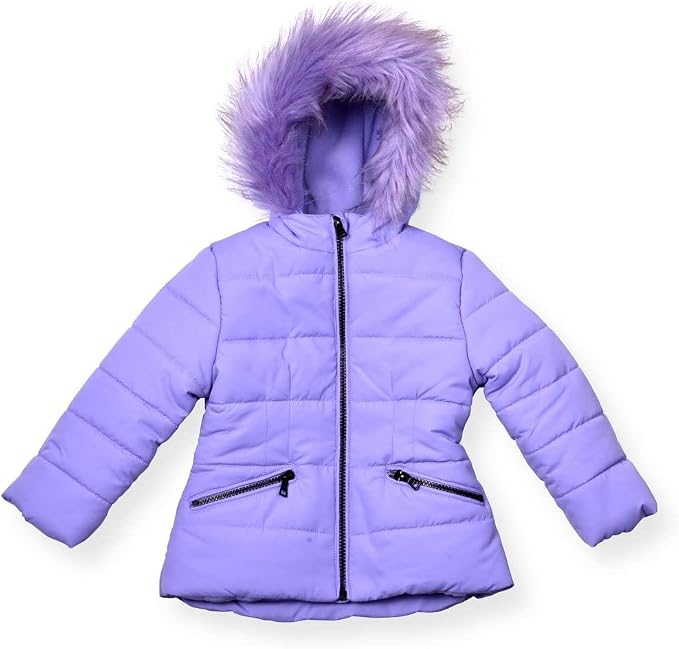 Arctic Quest Little Girls Bib Snow Pants and Ski Jacket Water-Resistant Snowsuit - Image 3