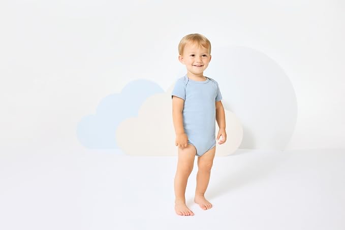 HUGGIES Unisex-Baby 6-Pack Basic Bodysuit - Image 5