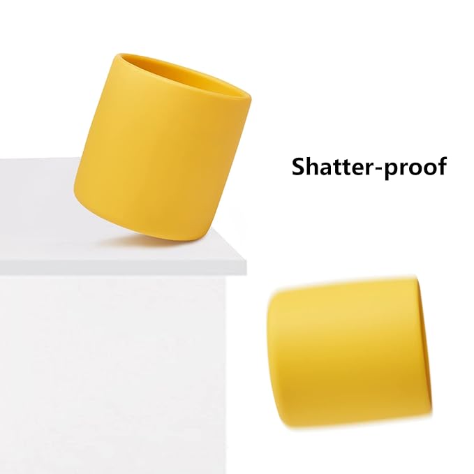 Silicone Toddler Cup 6 oz, Toddler Open Cups Study and Durable, - Image 5