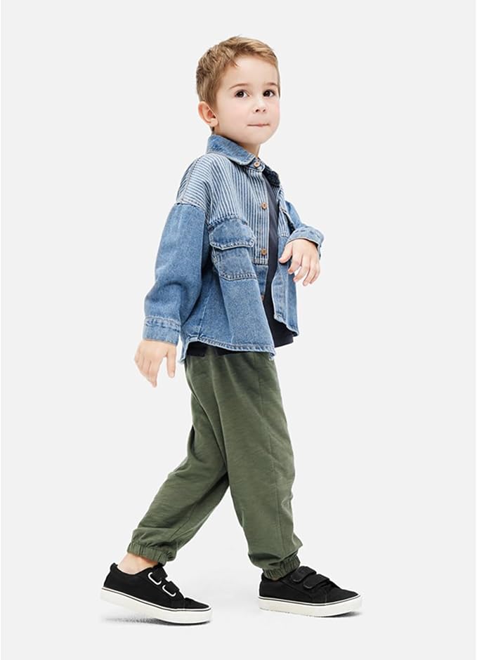 Toddler Boys Pants 3 Pack Soft Cotton Long Bloomers Kids Summer Fall Boy Casual - Image 2