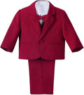 Dressy Daisy Baby Toddler Boy 5 Pcs Set Formal Tuxedo Suits No Tail Wedding by DressyDaisy