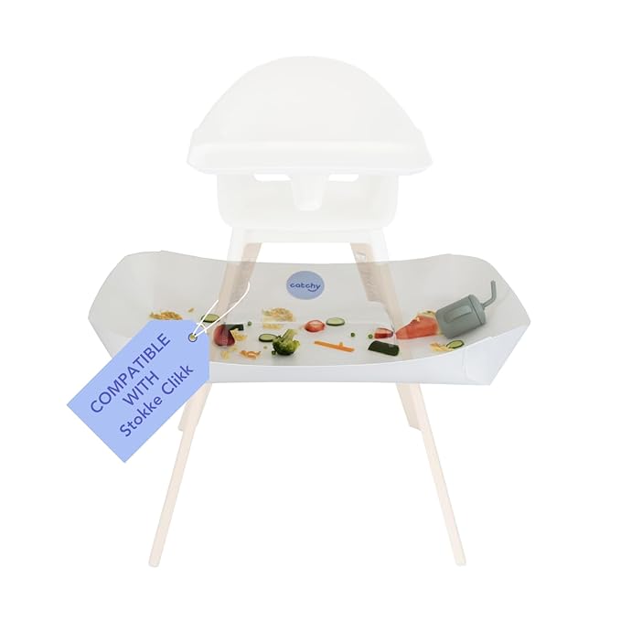 CATCHY - Food Catcher - Compatible - Highchair Sold Separately - Baby & Toddler by CATCHY