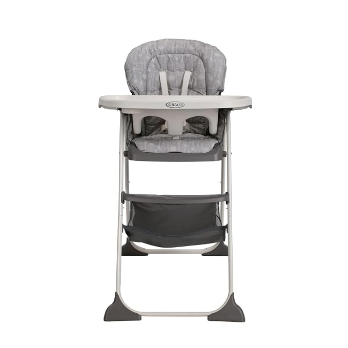 Graco Slim Snacker High Chair, Ultra Slim, Fast-Folding, Comfortable Feeding by Graco