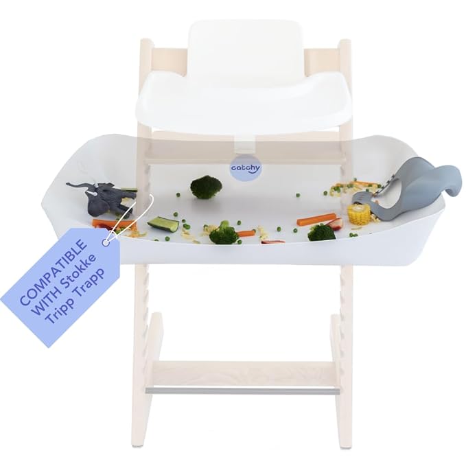 CATCHY - Food Catcher - Compatible - Highchair Sold Separately - Baby & Toddler by CATCHY