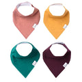 Copper Pearl 4 Pack Soft Cotton Baby Bibs by CopperPearl