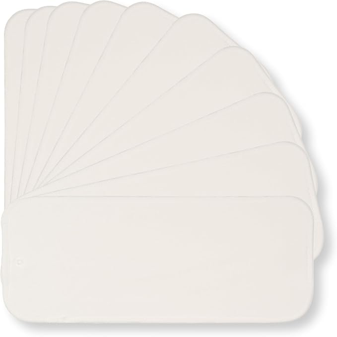 Nora's Nursery 5-Layer Cotton Inserts – 10 Pack - Image 5