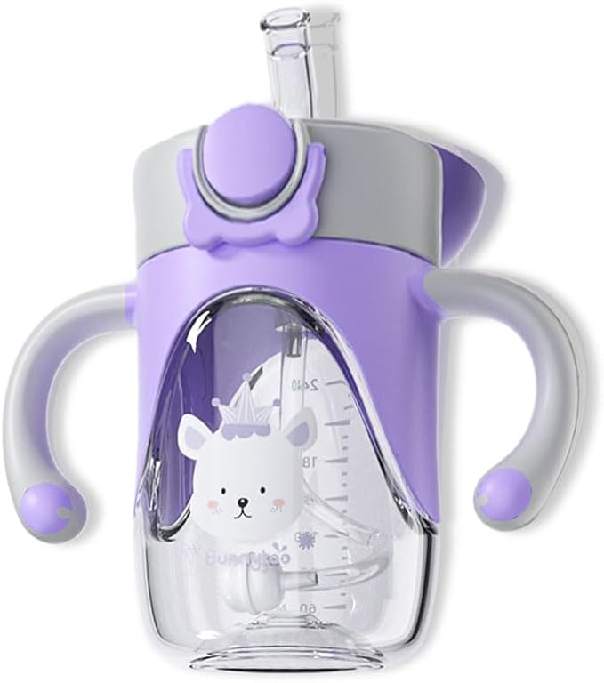 Bunnytoo Baby Sippy Cup with Weighted Straw by Bunnytoo