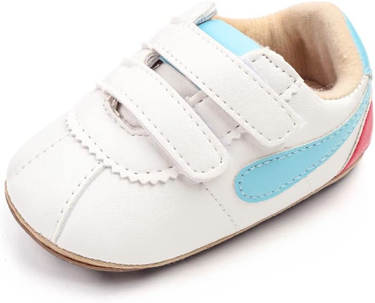 Clowora Baby Boys Girls Shoes Non-Slip Rubber Sole Sneakers Infant First - Image 4