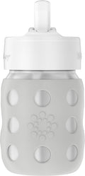 Lifefactory 8-Ounce Stainless-Steel Vacuum-Insulated Wide-Neck Baby Bottle by Lifefactory