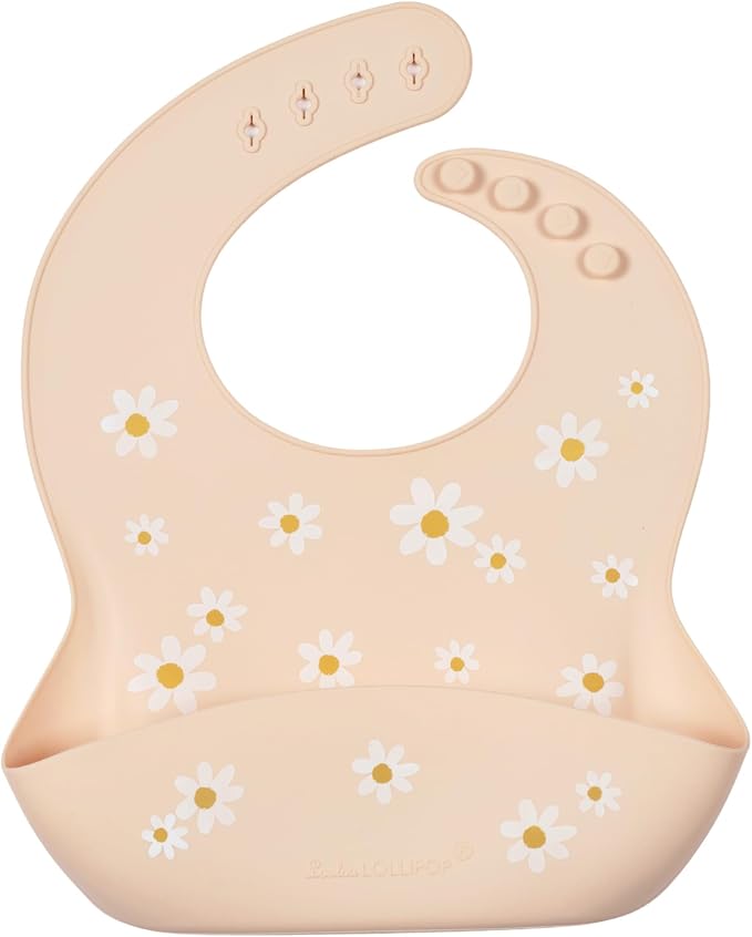 Loulou Lollipop Soft, Waterproof Silicone Feeding Bib by LoulouLollipop