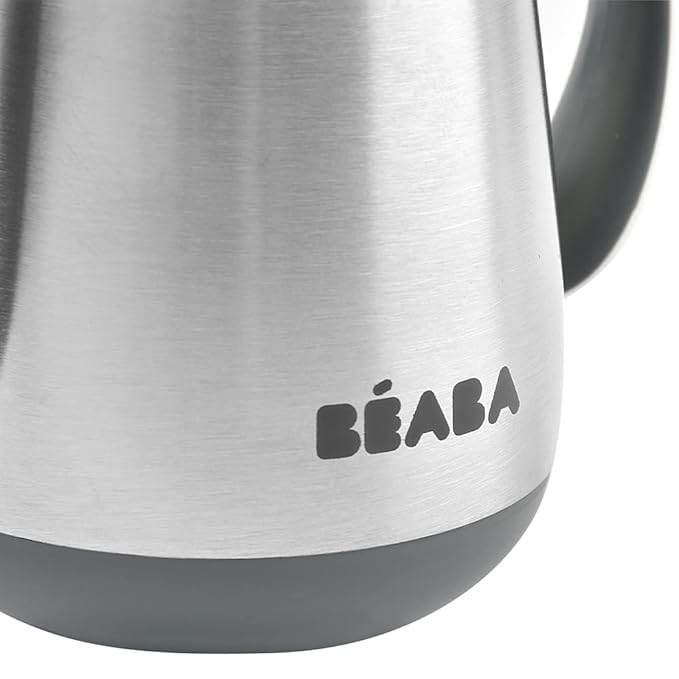 BEABA Stainless Steel Straw Sippy Cup, Insulated Toddler Cups Spill Proof - Image 4