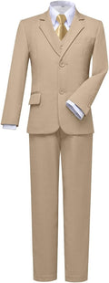 Visaccy Boys Suits Slim Fit Dress Clothes Ring Bearer Outfit by Visaccy