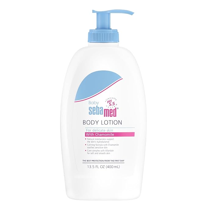SEBAMED Baby Lotion pH 5.5 Ultra Mild Hydration Dermatologist Recommended by SEBAMEDUSA