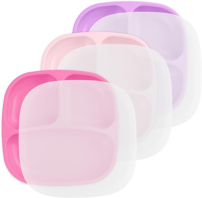 Re-Play Toddler Plates with Dividers by Re-Play