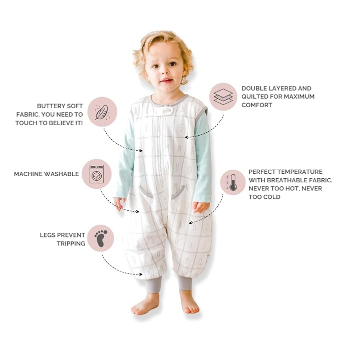 Tealbee Dreamsuit Toddler Sleep Sack - Image 3