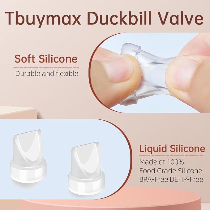 8Pcs Duckbill Valves and 4Pcs Silicone Diaphragm Compatible - Image 5