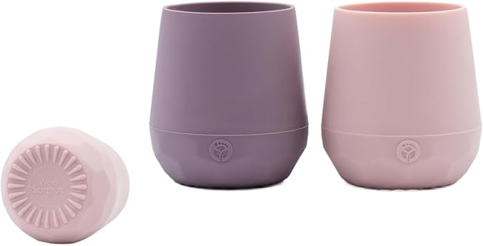 WeeSprout Silicone Baby Training Cups by WeeSprout