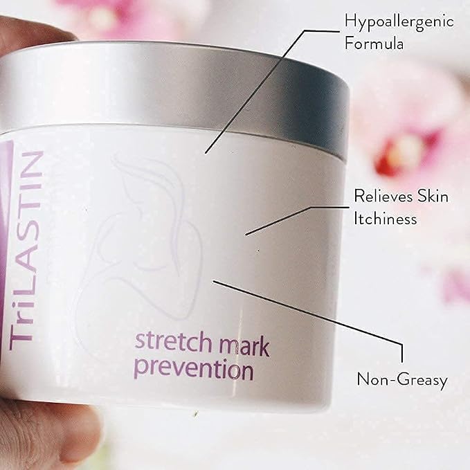 TriLASTIN Maternity Stretch Mark Prevention Cream Bundle - Image 2