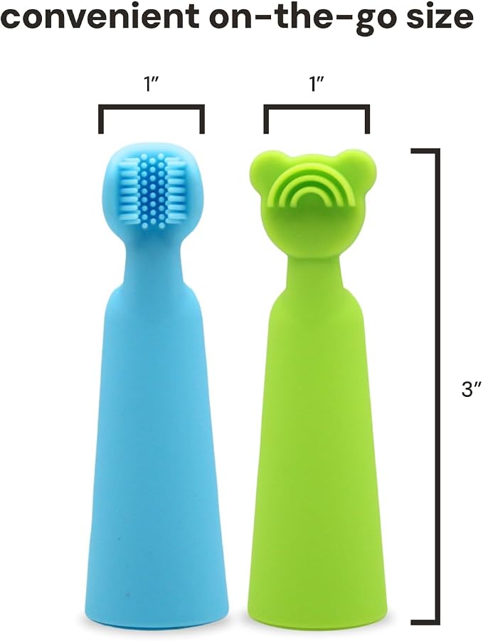 oogiebear Baby Finger Brush & Tongue Scraper - Image 5