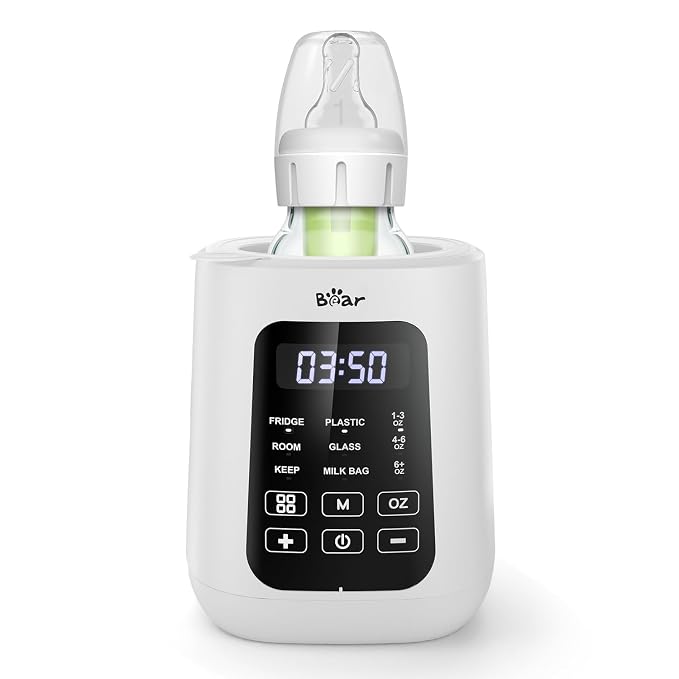 Bear Baby Bottle Warmer, Milk Warmer Breastmilk Bag Formula Fast Warming by Bear