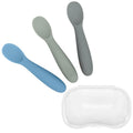 WeeSprout Baby Spoons for Self Feeding 6 Months +, Soft & Durable Silicone by WeeSprout