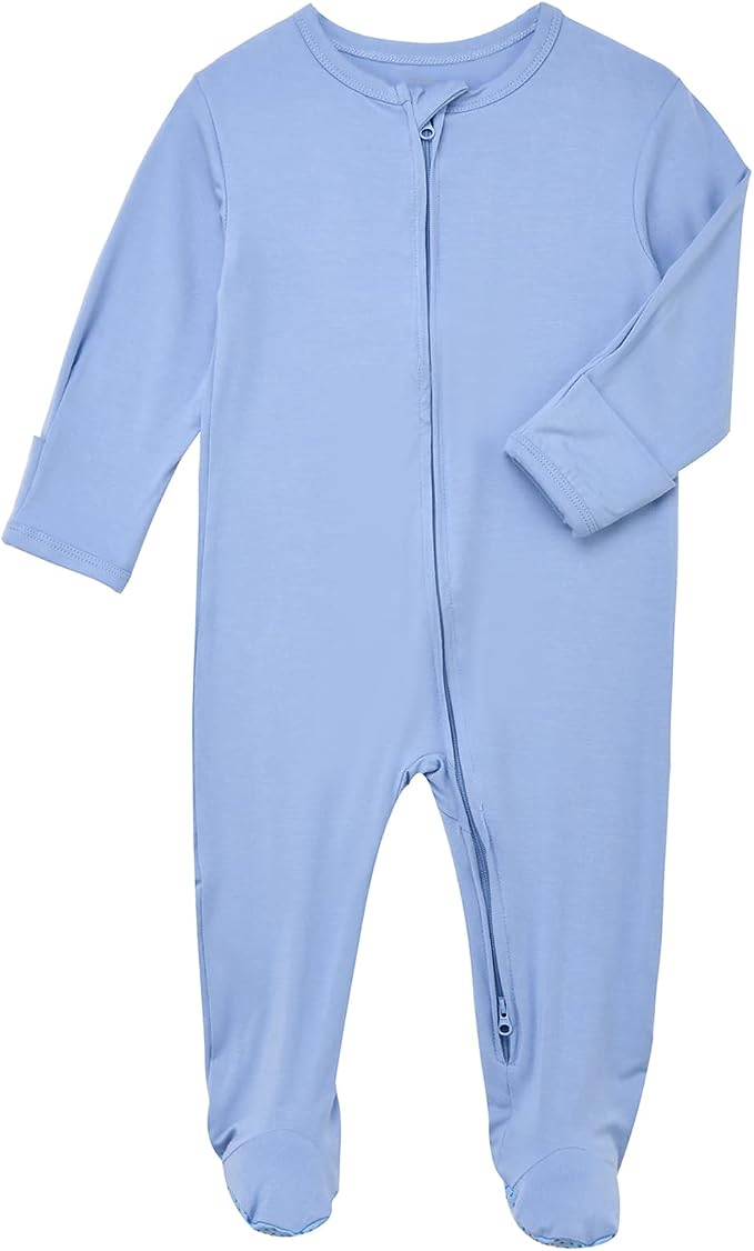 Aablexema Baby Footie Pajamas Zipper by Aablexema