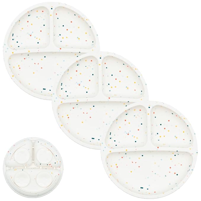 WeeSprout Suction Plates for Babies & Toddlers by WeeSprout