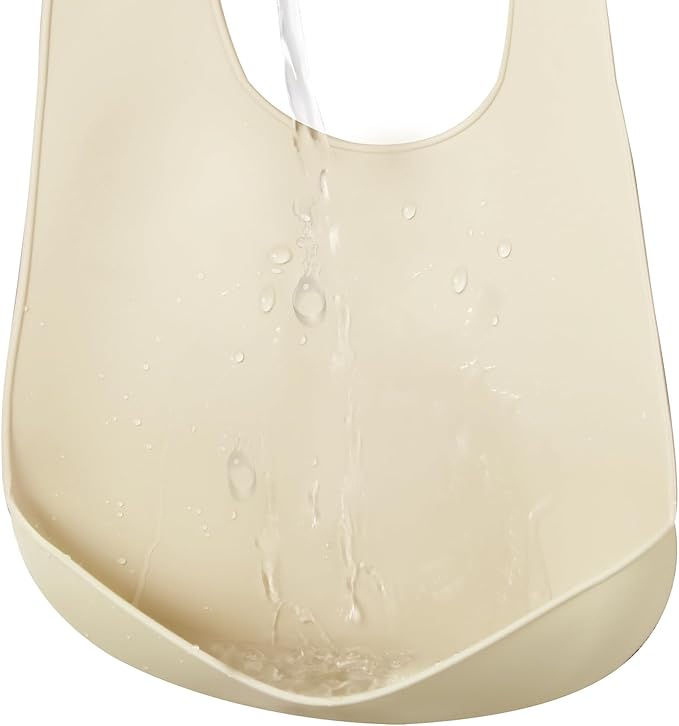 PandaEar 3 Pack Silicone Baby Bibs, Super Thin Light Weight Waterproof - Image 5