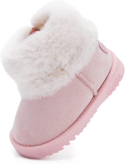 BMCiTYBM Girls Boys Snow Boots Warm Winter Fur Lined Baby Shoes by BMCiTYBM