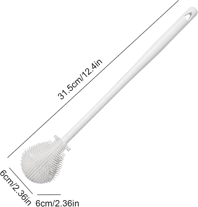 360° Flexible Silicone Bottle Brush - Image 7
